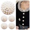 5pcs 20mm Pearl Clothing Buttons Ornaments Sewing Button Durable Needlework  Sewing Accessories