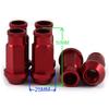 HOT D/ONE Wheel Lug Nuts JDM Car Racing Aluminium alloy Wheel Lug Nuts Screw M12x1.5/1.25 Length 50mm//35mm 20 pcs/set