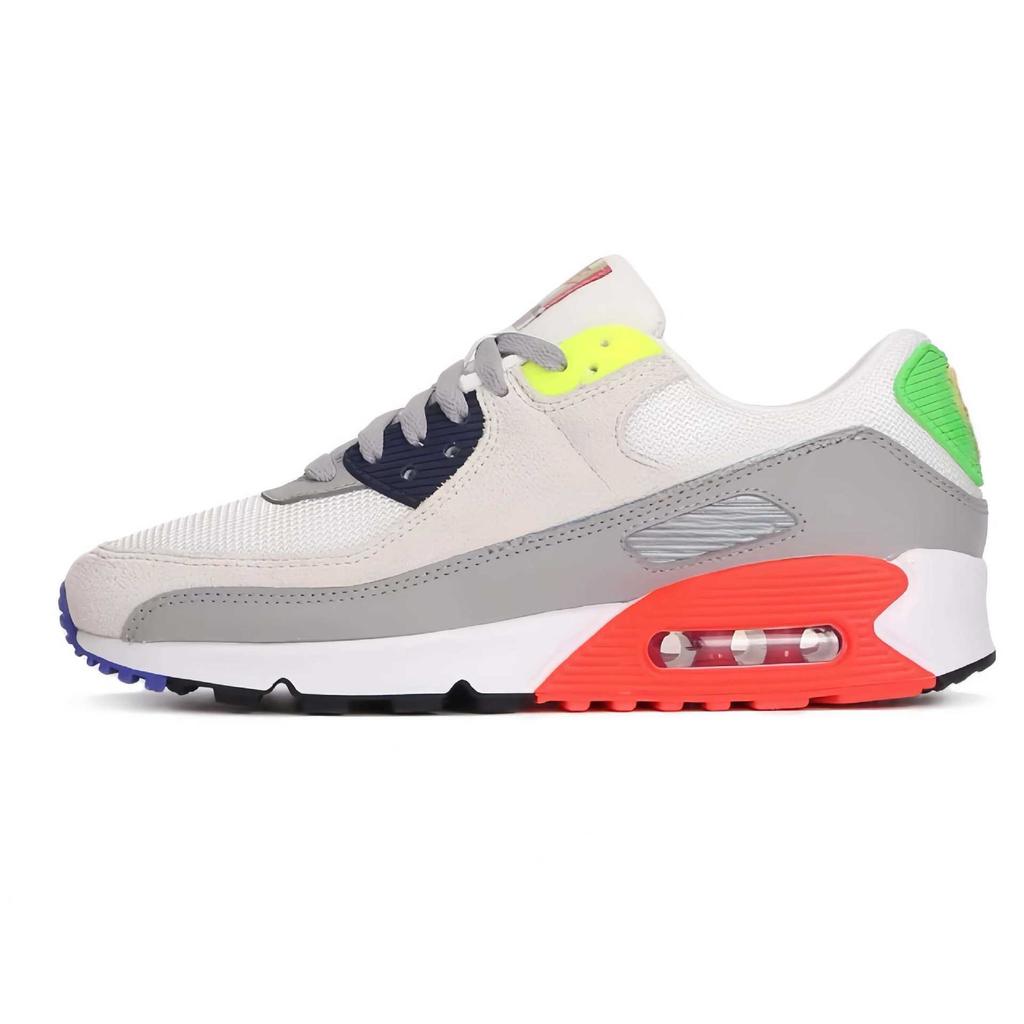 Shoes Men's and Women's Shoes Casual Inner Heightening Air Cushion Shoes Day of the Dead Navy Blue and White Porcelain