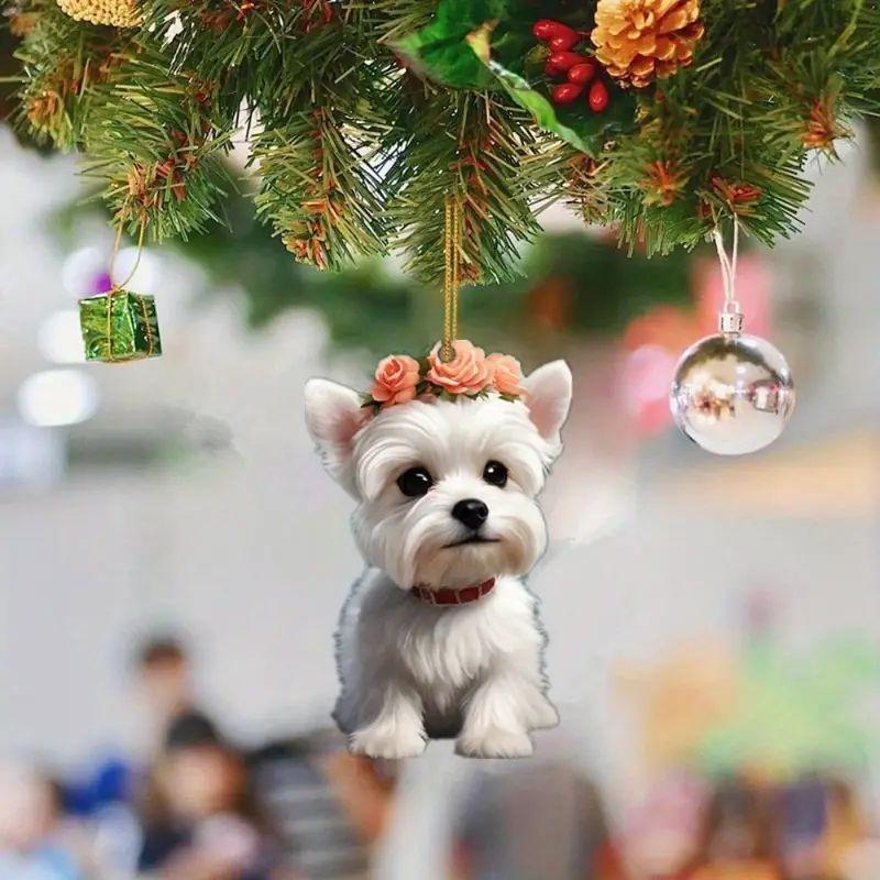 Cartoon Fun Themed Acrylic Decorative Pendant For Stylish Car Interior And Christmas Decor
