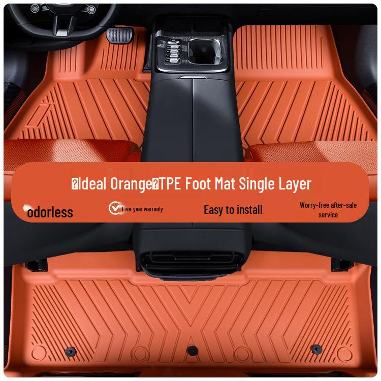 TPE Car Floor Mats for 2020-2025 XPeng P7, Waterproof & Modified P7I