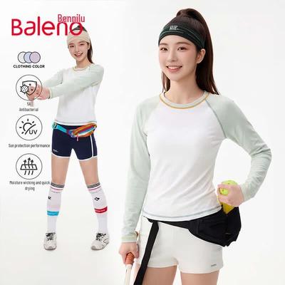 Baleno Women's Lightweight Color Block Raglan Sport T-Shirt