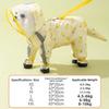 Waterproof Dog Rain Cloak Reflective Small Dog Clothes Stylish Four Leg Raincoat  Corgi