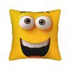 Cartoon Face Meme With Two Eyes Pillow Case Soft Pillow Cover Kawaii Pillowcases For Sofa Couch Bed Living Room