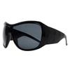 Quality large frame mask sunglasses outdoor YK European and American trend fashion sunglasses sports sunglasses