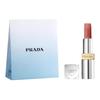 Prada Lipstick 2026 New Year Limited Gift Bag Packaging High-intelligence Nude Brown Melting Snow Matte Lipstick #P60 Apricot Pink Brown