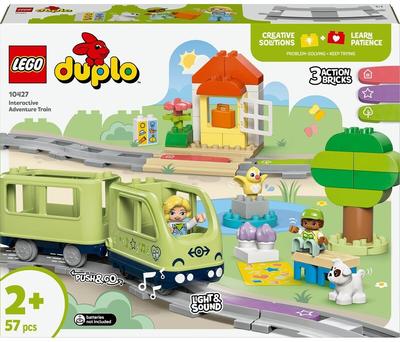 LEGO Klocki Duplo – Interaktywna kolejka przygodowa (10427)