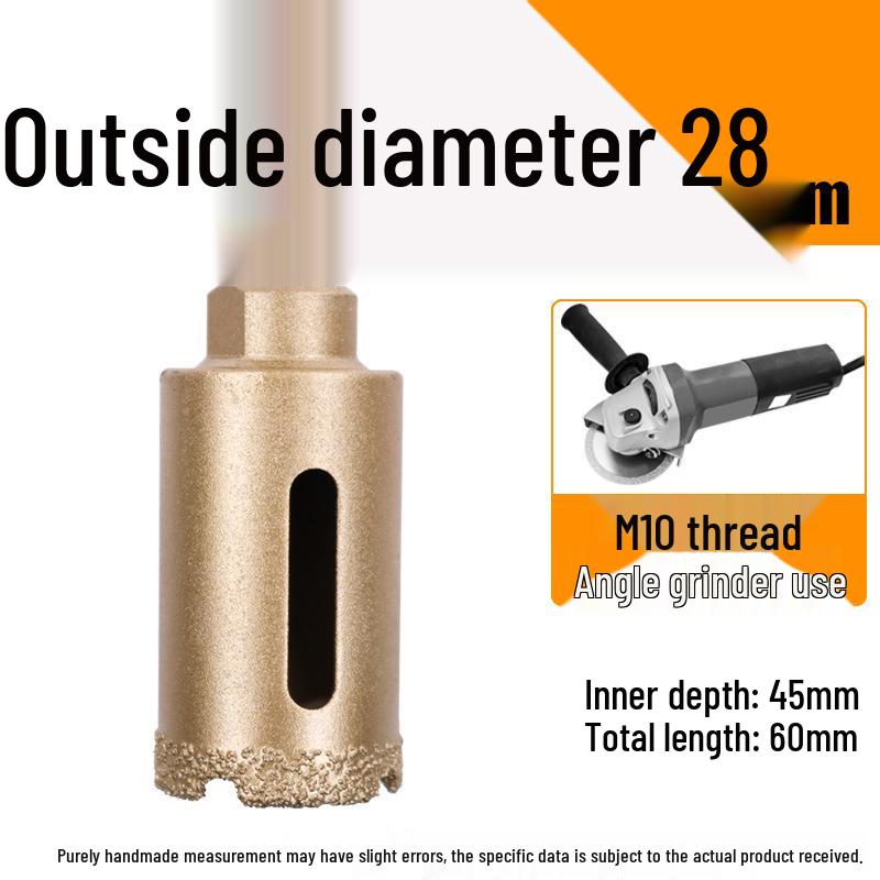 Glass Hole Tile Porcelain Saw Drill Bit Marble Vitrified Tile Dry Use