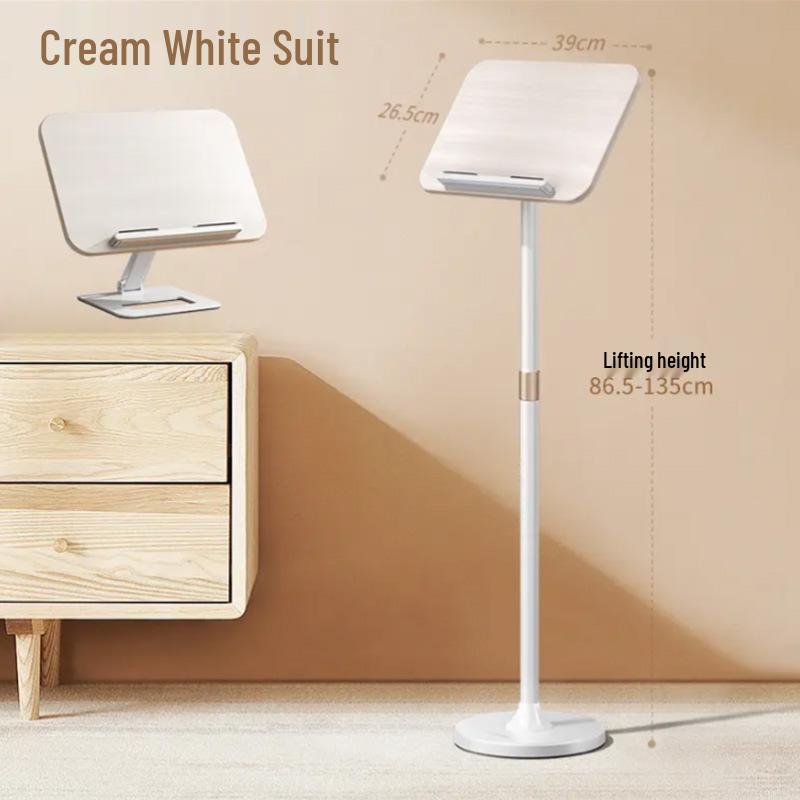 Xiao Tian Adjustable Solid Wood Desk Shelf & Stand