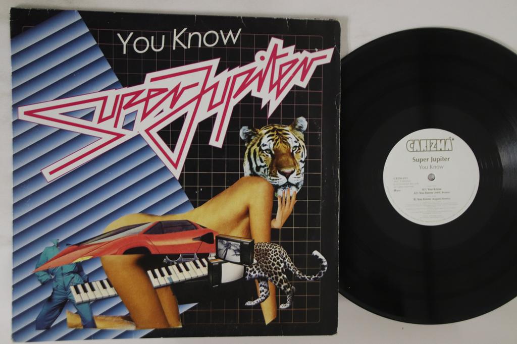 12inch Record SUPERJUPITOR - You Know CRZM015 CARIZMA 2007 Japan Dance & Electronica Used