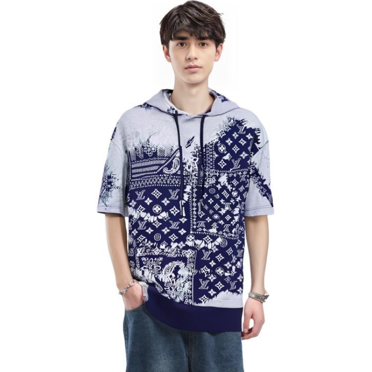 Louis Vuitton FW22 T Shirt Men's Blue 1AA5EF