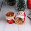 Wooden Russian Nesting Dolls Set With Christmas Decor And Modern Minimalist Style For Holiday Gift