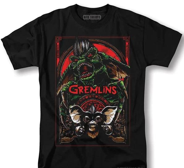 Gremlins Gizmo 80s Horror Comedy Cult Movie, Vtg Retro Movie Poster Tee Unisex XXL