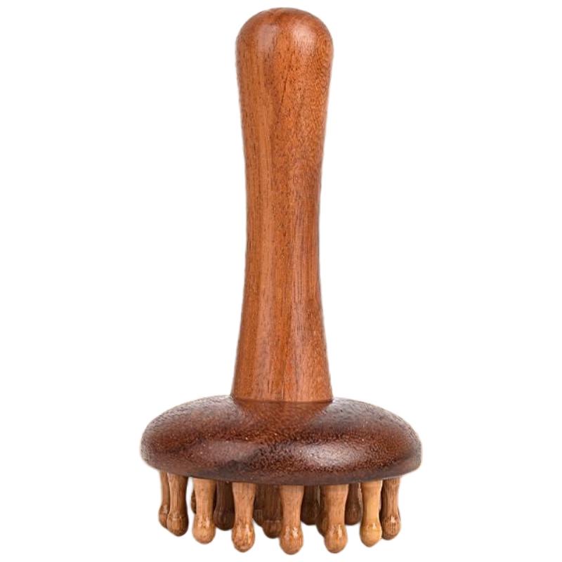 Sandalwood Meridian Massage Brush Kit