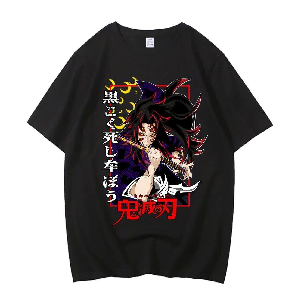 High Street Clothing Harajuku Casual T-Shirt Anime Printed Cotton T-Shirt High Quality Anime Graphics T-Shirt Casual Top Unisex