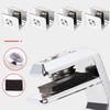Glass Door Handles Zinc Alloy Pulls With Non-Slip Grip For Cabinets Cupboards Drawers Wine Cabinet Display Door Knobs