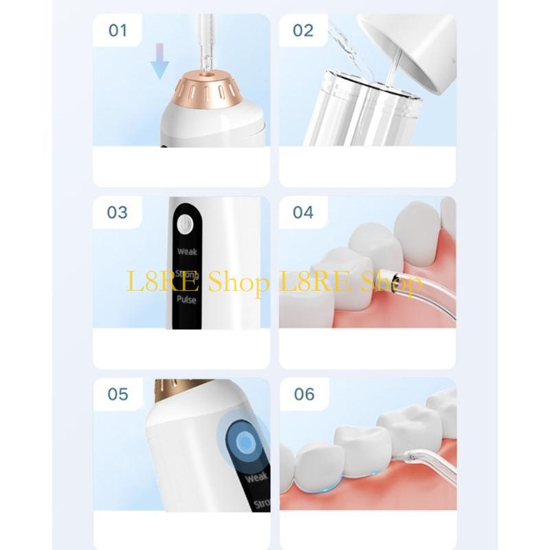 L8RE Ball Added at the End of Tube Water Flosser