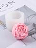 DIY Austin Flower Scented Candle Silicone Molds 3D Mini Rose Flower Handmade Soap Gypsum Resin Making  Ice Cake Mold Home Decor