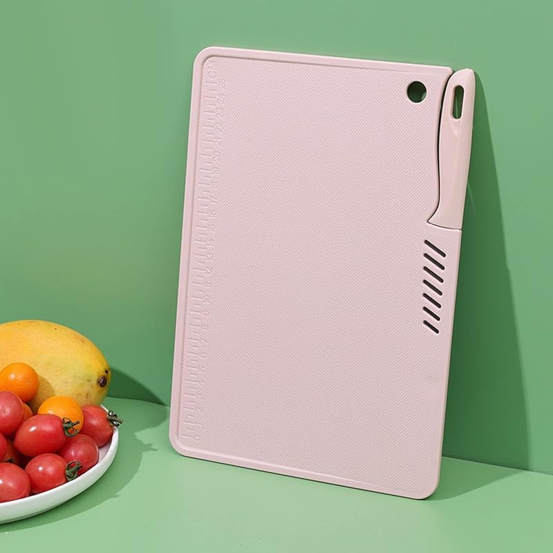 Mini Travel Cutting Board Set,Small Cutting Board,Plastic Utility Cutting Board Safe Multifunctional Portable Fruit Chopping Board With Hanging Hole