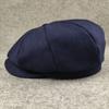 Cappelli Ottagonali in Lana Tweed di Grandi Dimensioni 62Cm per Uomo Donna Taglia Regolabile Cappello Newsboy Invernale d'Epoca Berretti Piatto Cappello da Autista