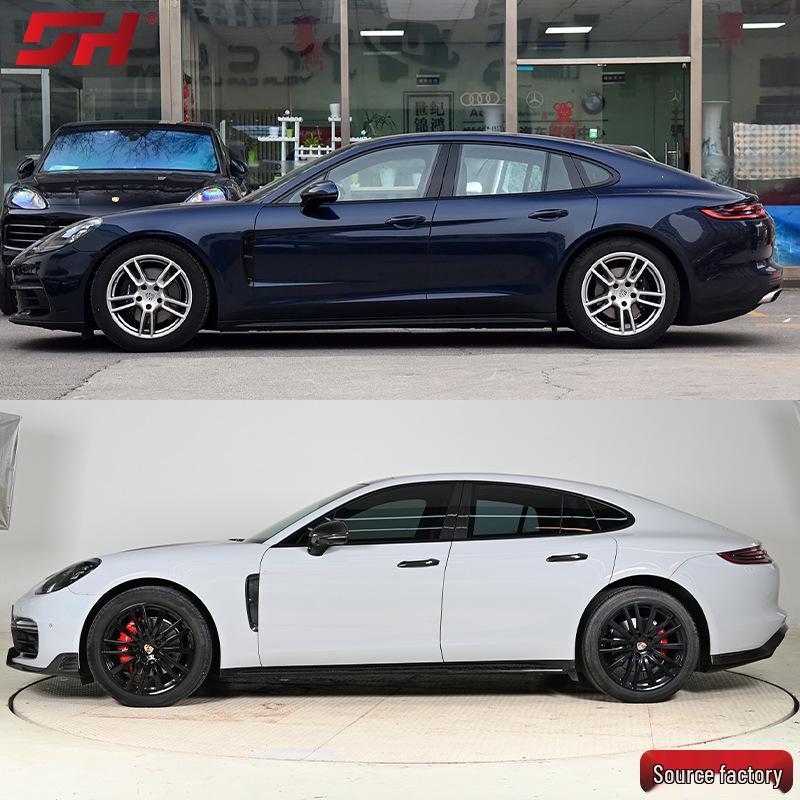 Fits Porsche Panamera 17-25 Models (971-976): SD Dry Carbon Non-Destructive Side Skirts