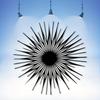 Iron Sunburst Wall Art, Vintage Rust Resistant Metal Sun Sculpture for Meditation Room, Bohemian Farmhouse Hanging Decor, Christmas Gift for Healers