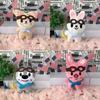 Skzoo Leeknow Hyunjin Cartoon Plüschtier für Kinder Kristall Ultraweich Kaninchen Design Anpassbares Bild 20cm Höhe