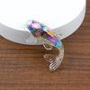 Mini Small Fish Desktop Ornament, Vintage and Personalized Koi Fish, Micro Landscape Resin Crafts, Suitable As A Small Gift for Friends