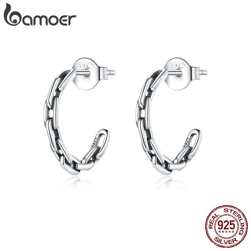 BAMOER Emaille Volleyball S925 Sterling Silber Ohrstecker f¨¹r Damenschmuck