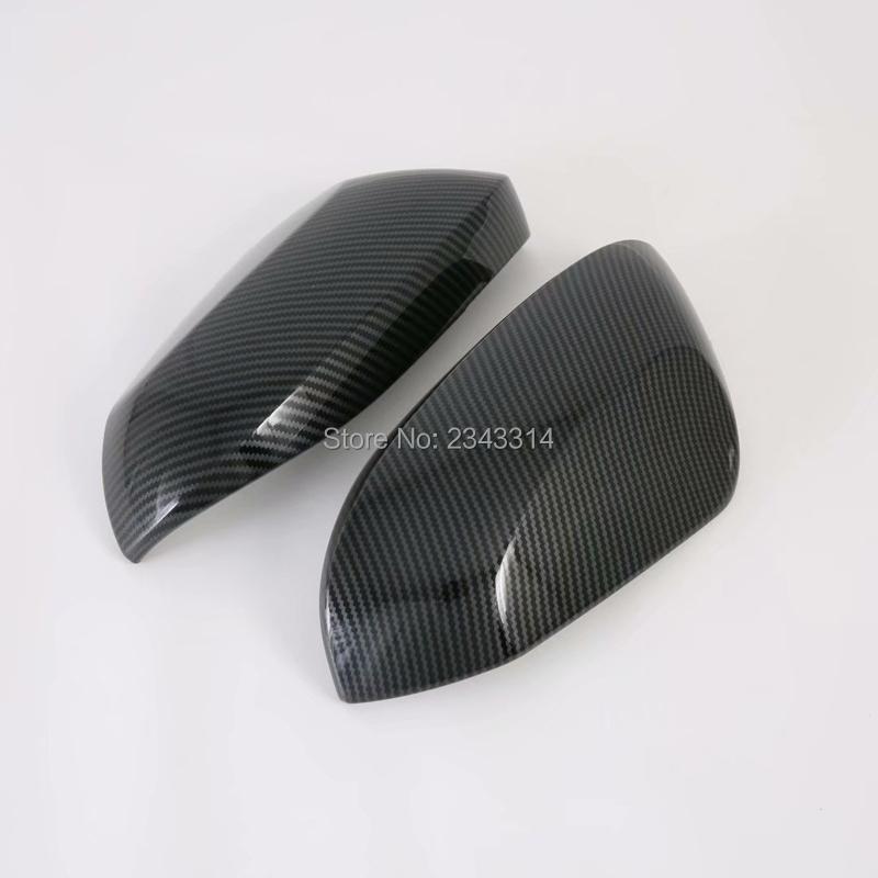 For Toyota Yaris Cross  2024 ABS Carbon Fiber Door Rearview Mirror Shell Decoration Frame Cover Trim Car Styling Accessories