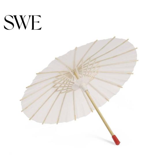 Kinesisk Vintage DIY Papirparaply Bryllupsdekoration Fotografering Parasol Danse rekvisitter
