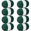 Chenille Thick Yarn, for Hand-knitted Blankets, 8 Oz/pack (8 Packs)