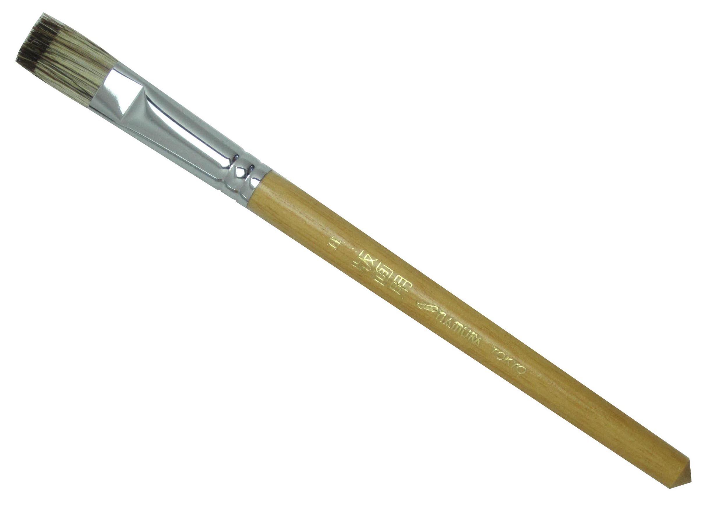 

Кисть Namurataiseidou Brush Print Brush жесткая (ЧАС)