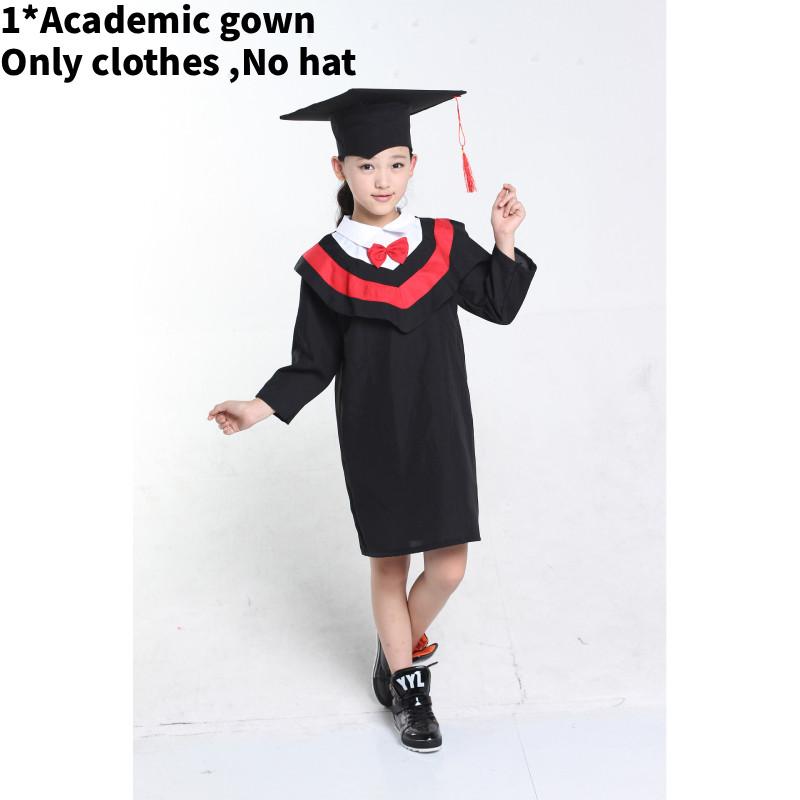 Performance Doctoral Master Gowns Kids Cosplay Costume Halloween Gift Party