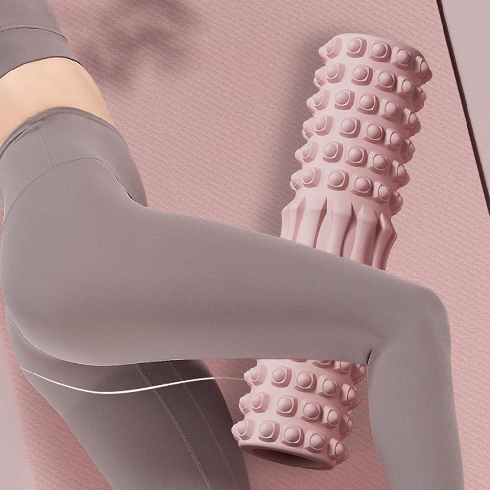 30/45cm Faszienrolle-für Tiefengewebsmassage Mittlere Dichte Rückenschmerzen Linderung Muskelrolle Tragbar für Selbstmassage Yoga Pilates