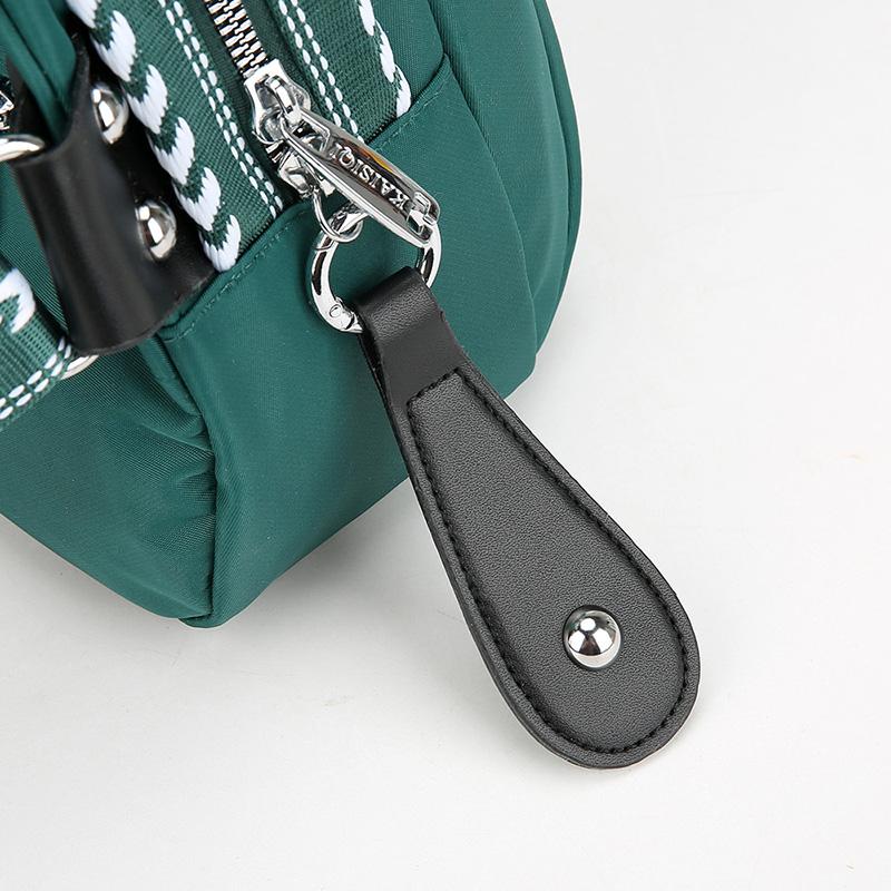 Women's Shoulder Bag Solid Color Crossbody Bag Water-Repellent Oxford Bag