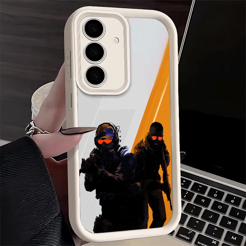 Phone Case for Samsung Galaxy A17 A16 A15 A14 A13 Counter Strike Cs Go A56 A36 A26 A55 A35 A25 A54 A34 A24 A53 A33 A23 A07 A06