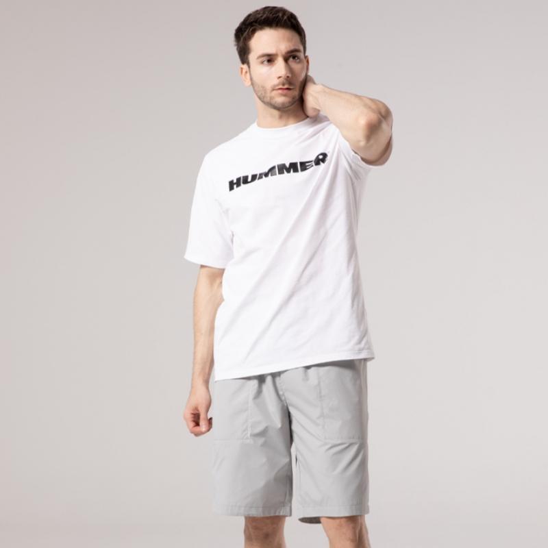 Hummer Men S Summer SeTup T ShirT whiTe hb2rT3315mwh