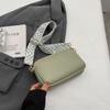 Borsa a Tracolla Vegana Chic Minimalista e alla Moda Borsa a Spalla in PU per Donna Semplice e Versatile Piccola Borsa Quadrata