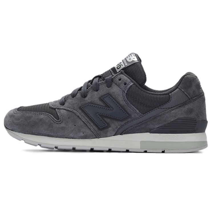 New Balance Nb 996 Comfortable Retro Fabric Low-Top Casual Running Shoes Unisex sneaker Charcoal-Black MRL996PG