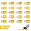 20 Pack String Fairy Lights 30Led 3M Silver Copper Wire Battery Powered Decorations Lights For Wedding Party Christmas Decor