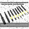 9Pieces Magnetic Tip Long Hex Head Allen Wrenches Drill Bit Set H 1.5 to H10 Impact Screwdriver Bit with 1/4Inch Shank