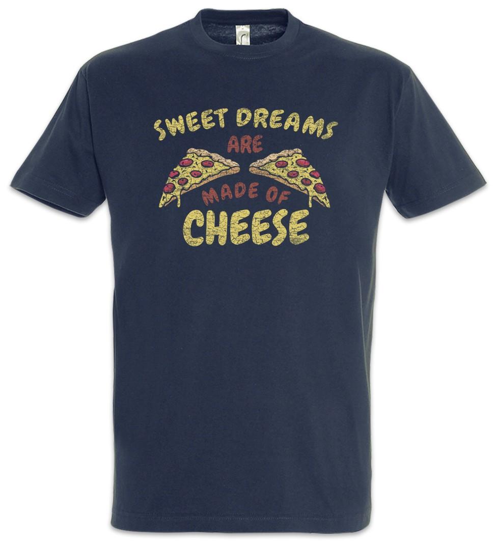 

Made Of Cheese Mens T-Shirt Mens Womens Tees Top Pizza Maker Baker Hawaii Pizzeria Pineapple Cult L