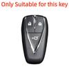 Silicone Car Key Case Cover For Changan Cs35Plus Cs35 Plus Cs55 Plus Cs75 Plus Eado Uni-T Uni K Oushang X5 X7 Ev Key Chain