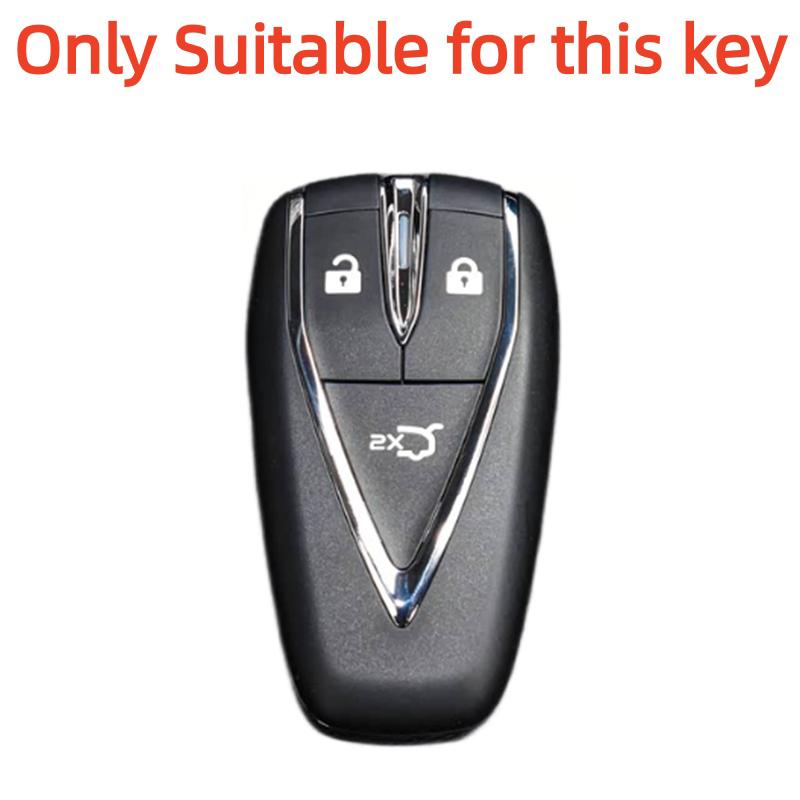 Silicone Car Key Case Cover For Changan Cs35Plus Cs35 Plus Cs55 Plus Cs75 Plus Eado Uni-T Uni K Oushang X5 X7 Ev Key Chain