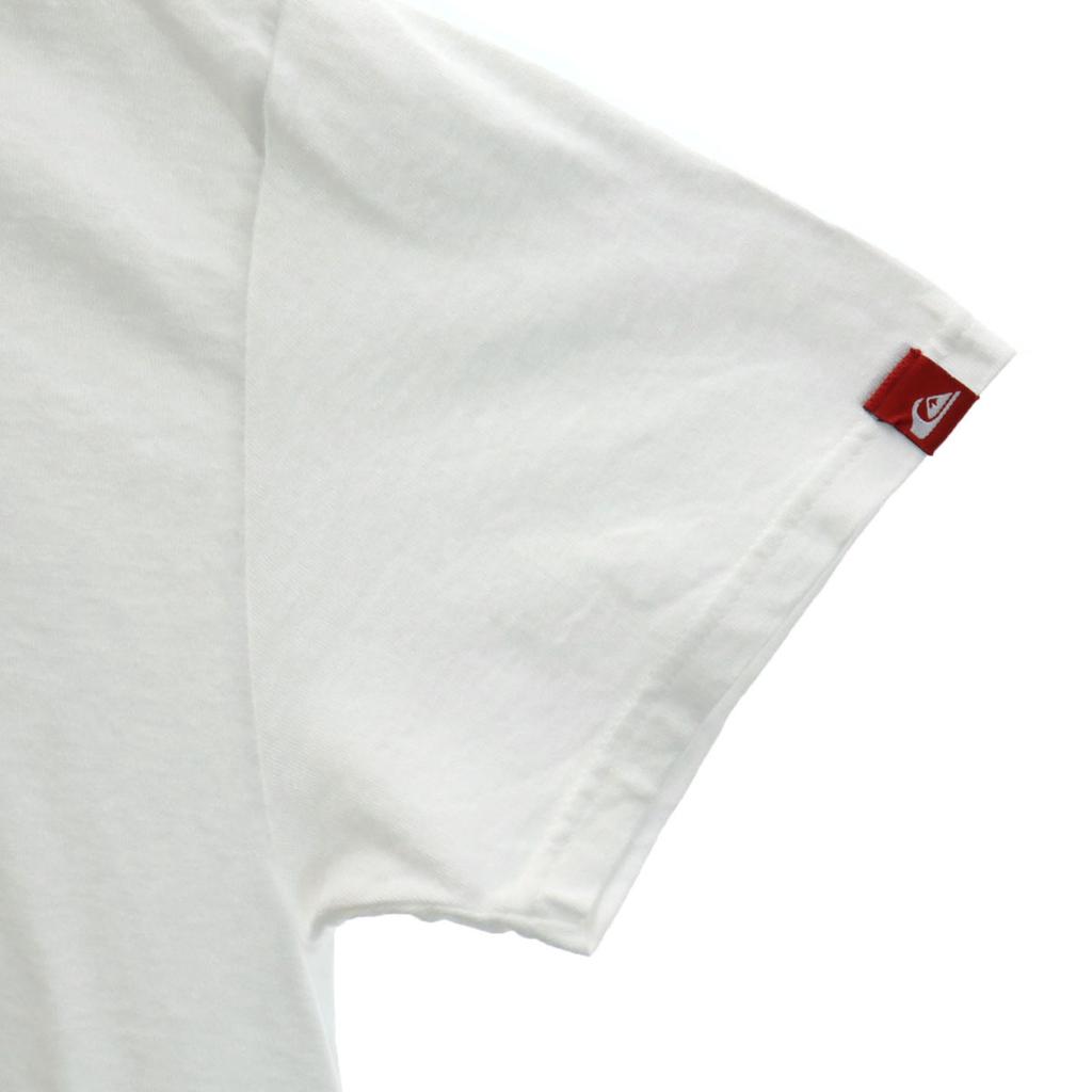 Quiksilver Short sleeve T-shirt L White Men's Used