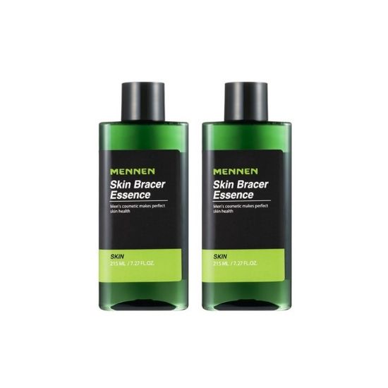Mennen Skin Bracer Essence Skin Moisturizing Toner for Men 215ml × 2 Packs