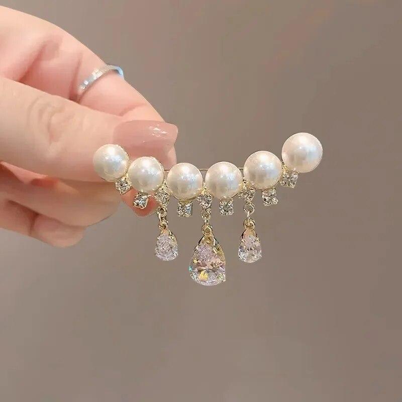 Rhinestone Dragonfly Brooches For Women Elegant Temperament Animal Brooch Pins Charm Jewelry Wedding Gifts