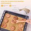 100PC Baking Paper Non-stick Parchment Baking Sheet for Oven Air Fryer Grilling Mat Paper Food Wrapping Paper Baking Tool
