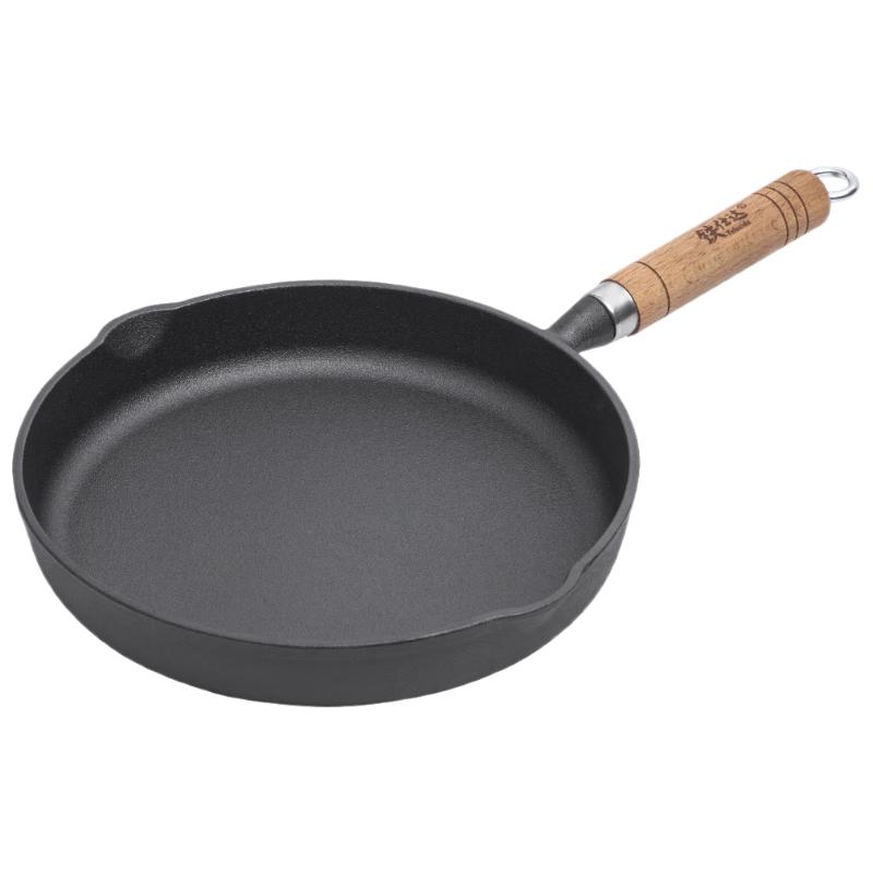 Telssida Thick Cast Iron Non-stick Frying Pan
